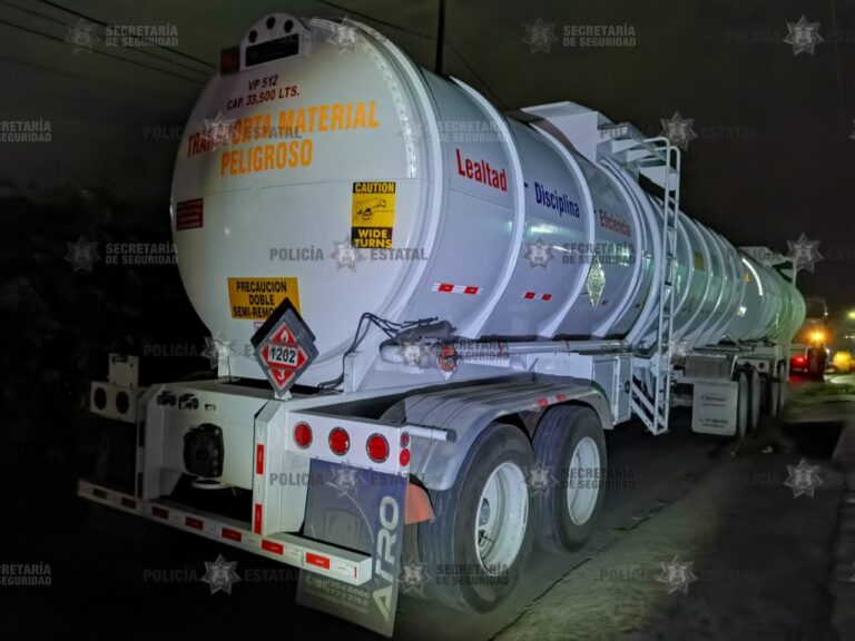 SSE: Dos camiones cisterna fueron recuperados en Jiquipilco, Edomex *FOTOS SSE