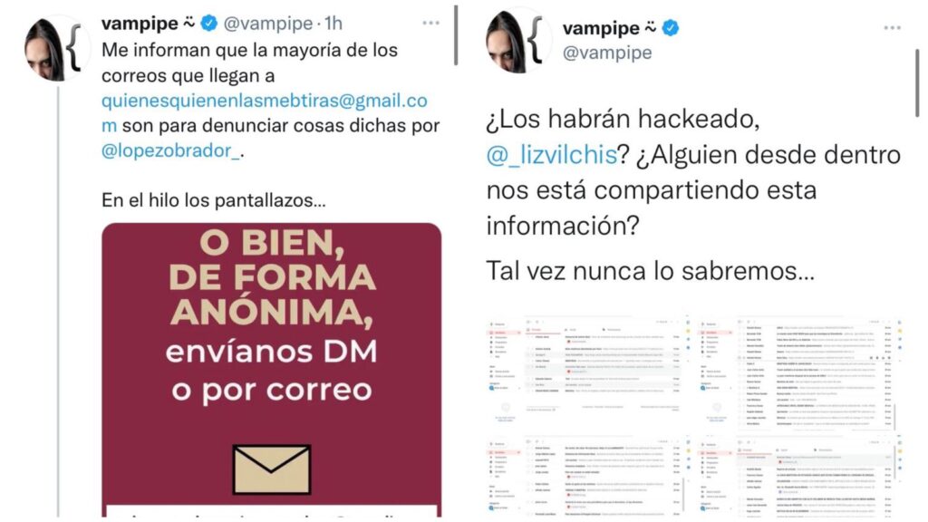 Hackean correo electrónico de García Vilchis Foto: Internet