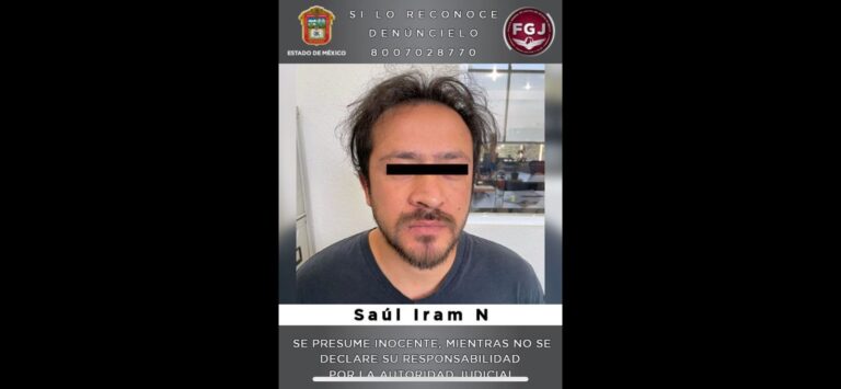 FGJEM: Saúl Iram “N” fue vinculado a proceso por el feminicidio de su esposa *FOTO & VIDEO FGJ-EM