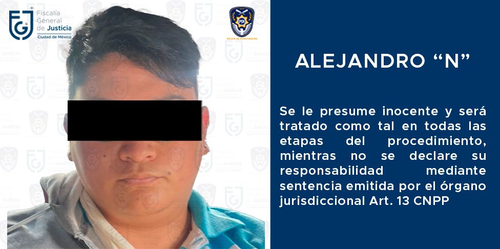 Alejandro “N" fue vinculado a proceso, acusado de atentar contra la vida de una persona LGBTTTI+ *FOTOS & VIDEO FGJ-CDMX