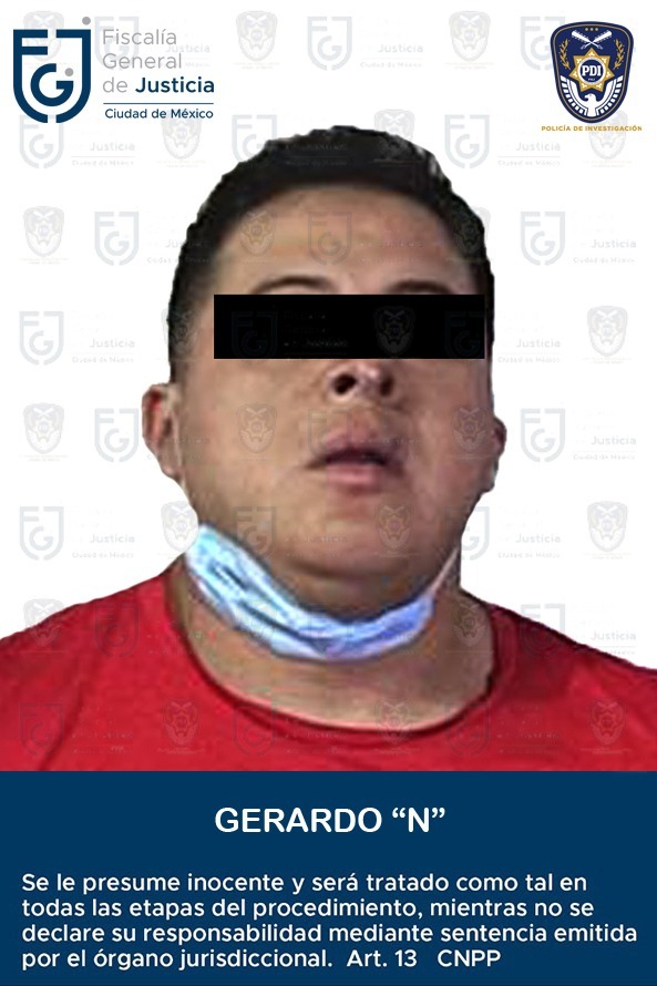 FGJ-CDMX detuvo en flagrancia a Gerardo "N" alias "El Yayo", líder de "Los Rodolfos" *FOTOS & VIDEO FGJ-CDMX