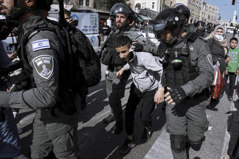 Denuncian la agresión contra niños palestinos por parte de fuerzas israelíes Foto: AP