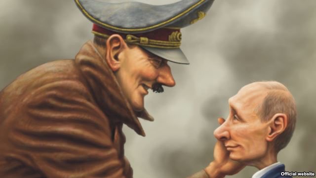 Comparan a Vladimir Putin con Hitler Foto: @Ukraine