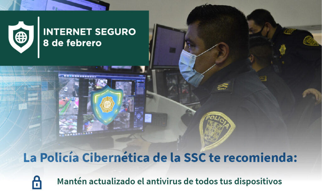 Policía CDMX emite recomendaciones para el uso de la web en marco del Día Internacional del Internet Seguro