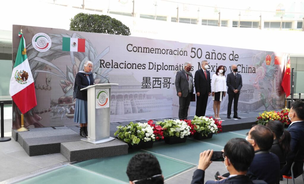 Refrenda Olga Sánchez Cordero relación diplomática saludable entre México y China Foto: Internet