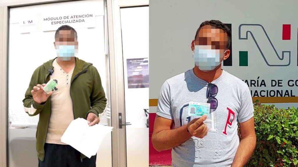 INM: Dos periodistas de origen cubano recibieron visas humanitarias *FOTOS SEGOB / INM
