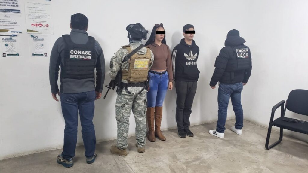 SSPC y CONASE detuvieron a dos presuntos secuestradores, generadores de violencia en Zacatecas