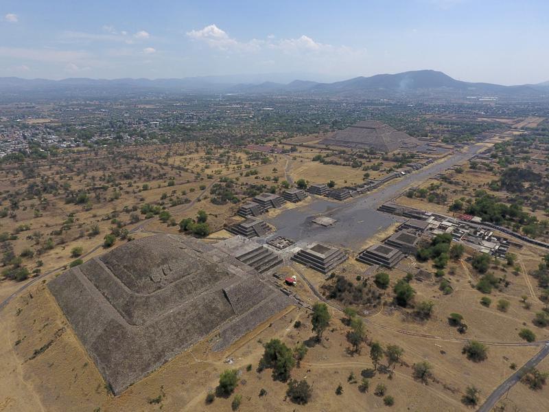 Llaman a preservar Teotihuacán en México y Yanacancha en Perú Foto: AP