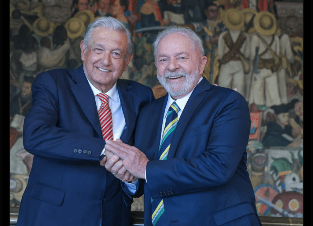Advierte Lula da Silva a AMLO cuidarse de los embates de sus adversarios políticos Foto: @LulaOficial