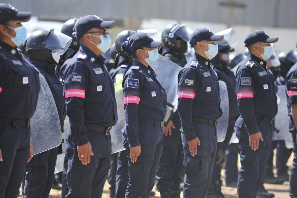 SSE desplegará 2 mil 17 elementos, entre ellos 600 mujeres, para mantener seguridad y vigilancia durante las movilizaciones del 8M *FOTOS SSE