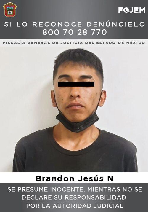 FGJEM: Brandon Jesús “N” fue detenido por el delito de robo con violencia a las afueras de una tienda departamental *FOTOS & VIDEO FGJ-EM