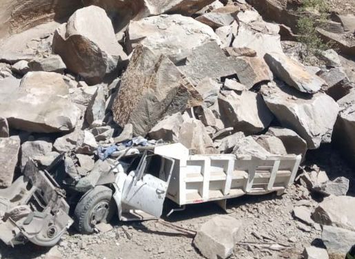 Derrumbe en mina de piedra dejó cuatro personas lesionadas en Toluca *FOTOS ESPECIALES