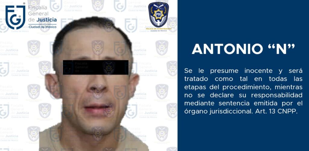 Por secuestro cumplimentan orden de aprehensión en contra de Antonio “N”, recluido en penal de Tlalnepantla