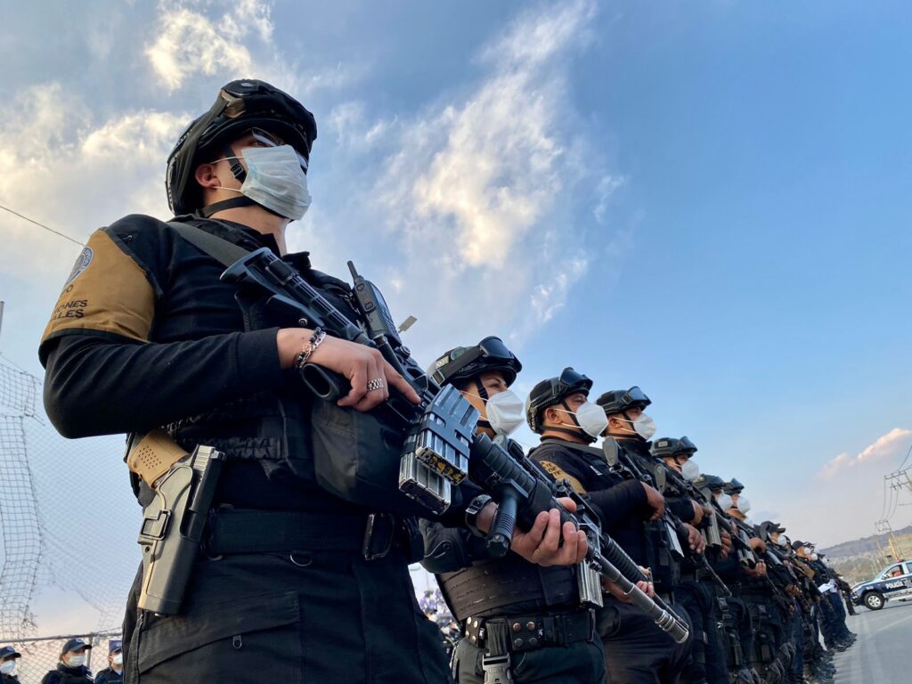 Policía municipal de Ecatepec implementa “Operativo de Seguridad” por inauguración del AIFA *FOTOS GOBIERNO DE ECATEPEC