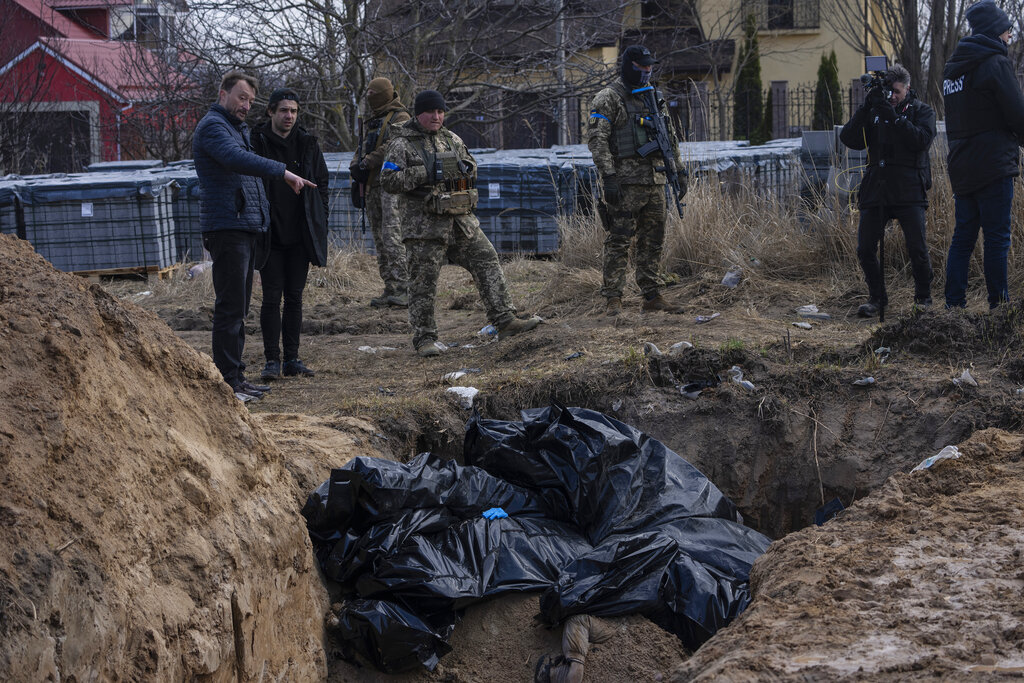Prensa rusa dice que muertes en Bucha son falsas