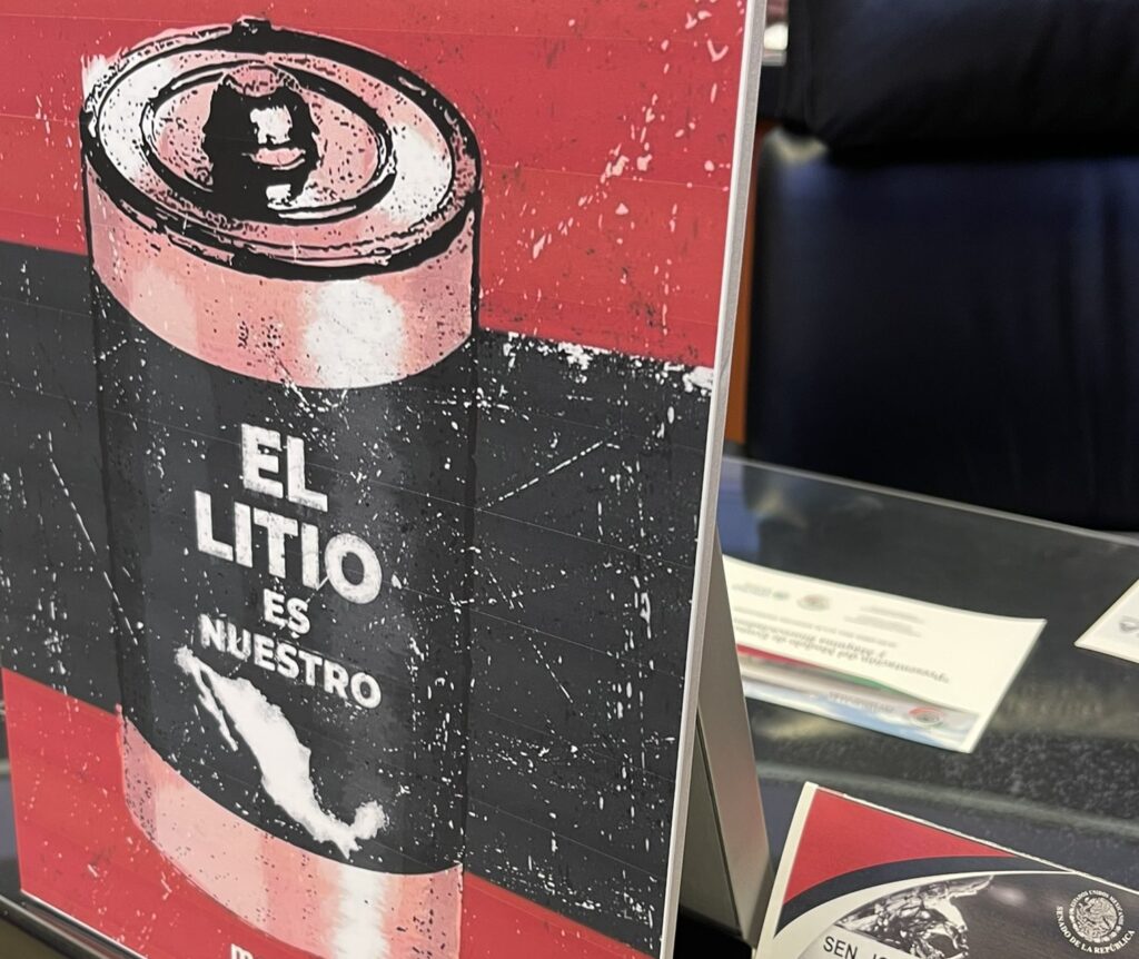México nacionaliza la explotación y aprovechamiento de litio
