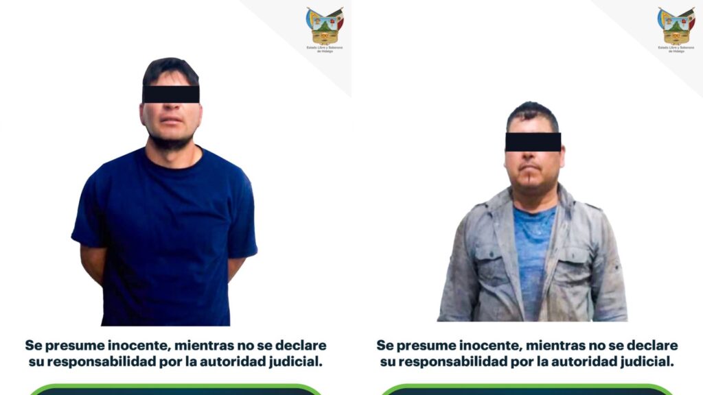 SSP-Hidalgo detiene a dos personas por portación de armas de fuego *FOTOS SSP-Hidalgo