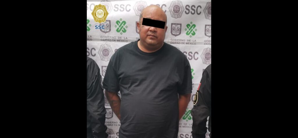 SSC-CDMX detuvo a "El Memotero", líder de una célula delictiva del llamado "Cártel de Tláhuac" Foto: SSCCDMX