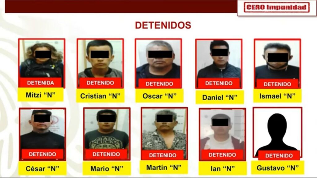 SSPC confirma 10 detenidos por los hechos violentos en Tula, Hidalgo *FOTOS & VIDEO PRESIDENCIA