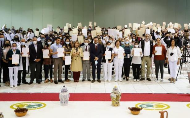 Inicia IMSS basificación de 300 médicos y enfermeras en el estado de Tlaxcala Foto: @Tu_IMSS