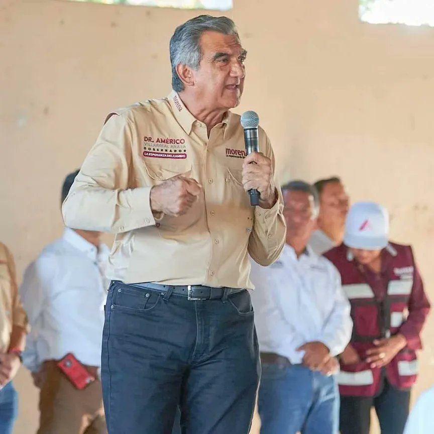 Chocan senadores por la candidatura de Américo Villarreal en Tamaulipas Foto: @Dr_AVillarreal