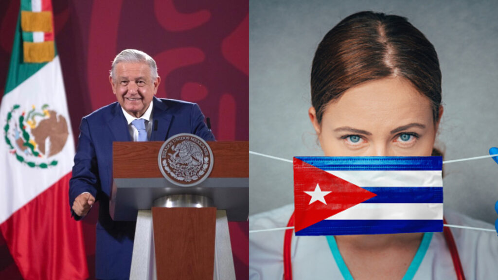 Vileza descalificar a médicos cubanos: AMLO