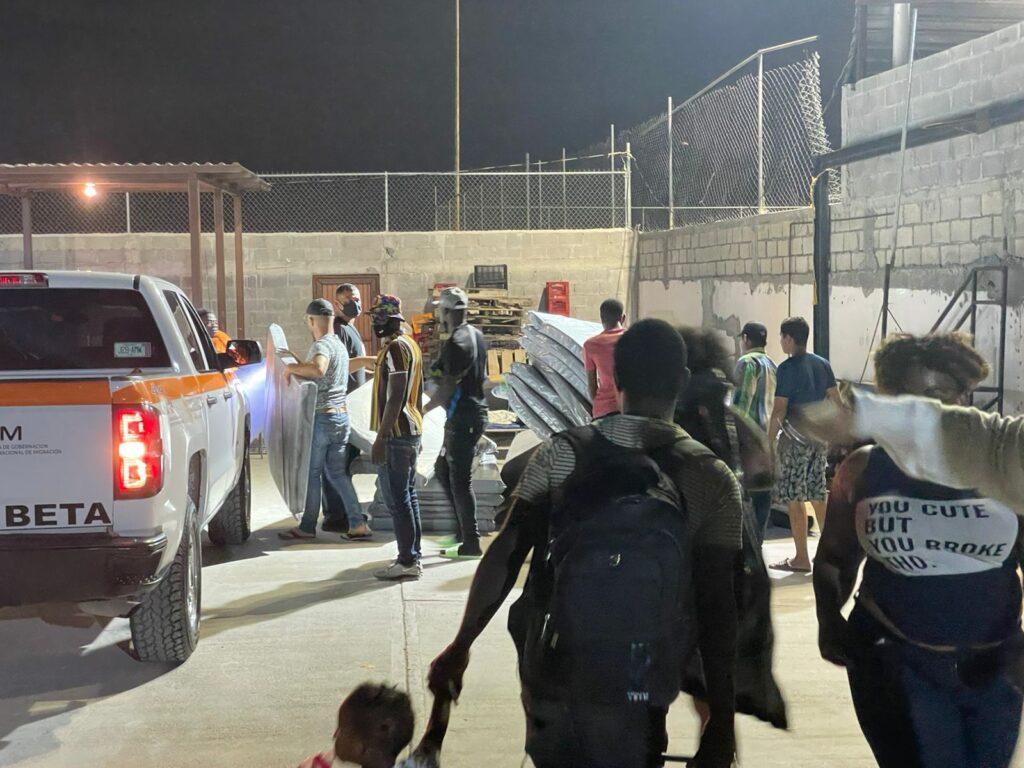 INM: Alrededor de 2 mil migrantes accedieron a reubicarse en un albergue en Reynosa, Tamaulipas *FOTOS & VIDEO SEGOB / INM