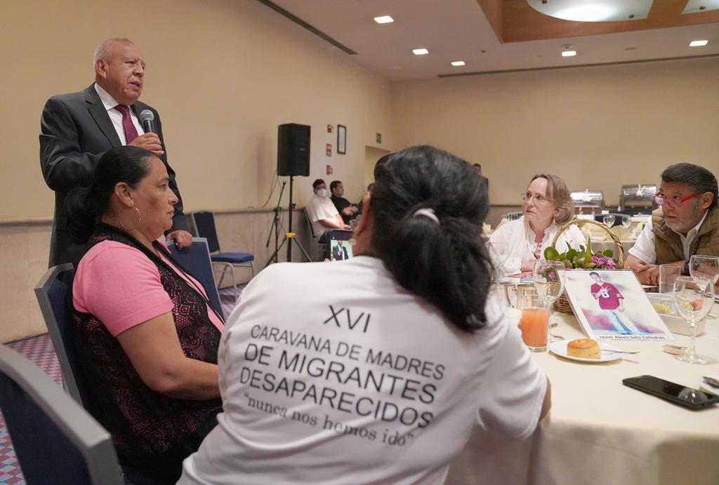 INM brinda apoyo a integrantes de la “XVI Caravana de Madres Centroamericanas”