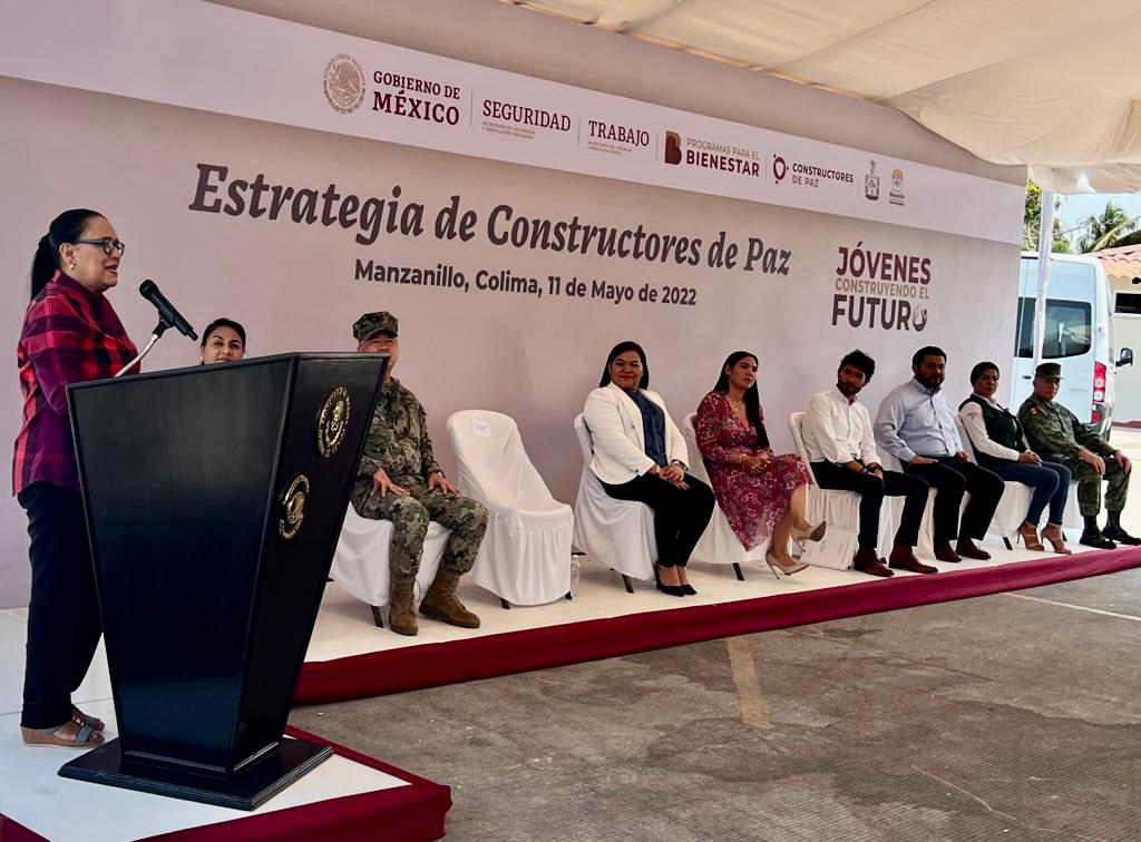 SSPC dio banderazo de arranque del programa “Constructores de Paz” y reforzamiento de la estrategia de seguridad en Colima