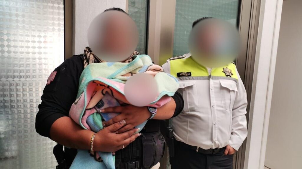 FGJEM rescató a un bebé que fue secuestrado en el municipio de Tequixquiac, Estado de México *FOTOS Y VIDEO FGJ-EM*