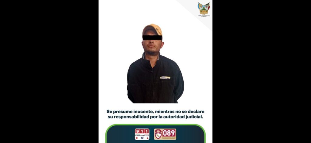 SSP-Hidalgo detuvo a un individuo con medio kilo de marihuana *FOTO SSP-HIDALGO