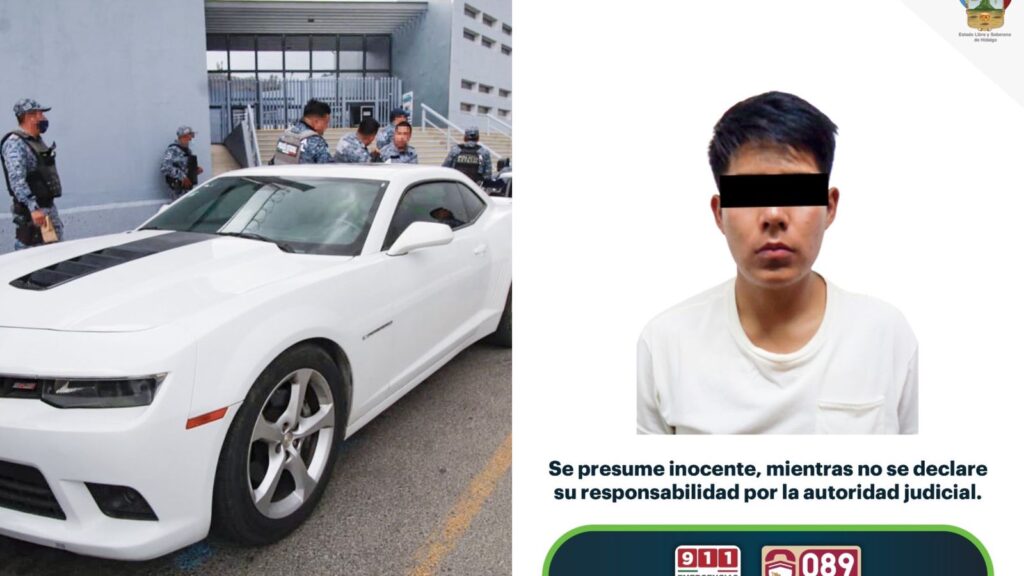 SSP-Hidalgo detuvo a dos jóvenes en posesión de un arma de fuego *FOTOS SSP-HIDALGO
