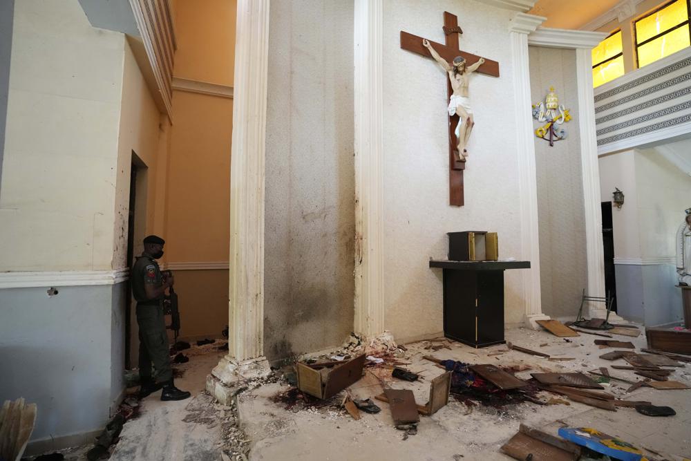 Iglesia de Nigeria: 38 muertos en ataque durante el servicio dominical Foto: AP