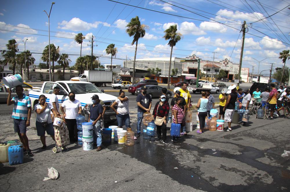Monterrey sufre por una intensa sequía Foto: AP