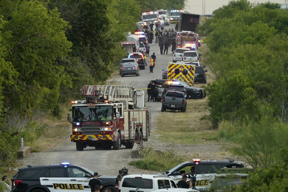 Demandan senadores cero impunidad tras la muerte de migrantes en Texas, Estados Unidos Foto: AP