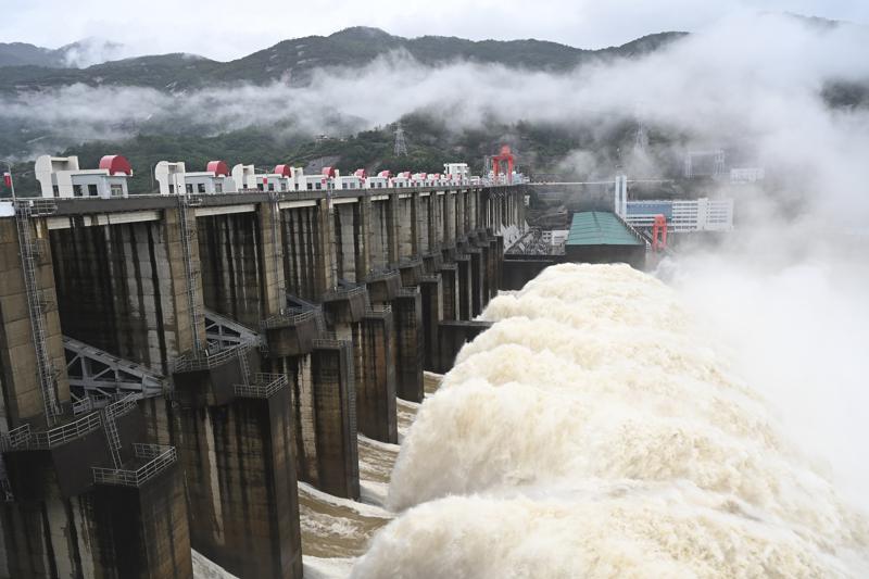 Las lluvias provocan seis muertos y deslaves en China Foto: AP