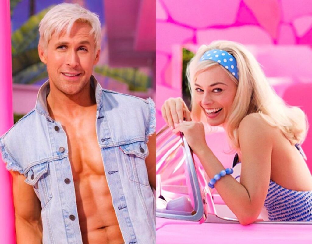 Así luce Ryan Gosling como Ken para la película de Barbie con Margot Robbie