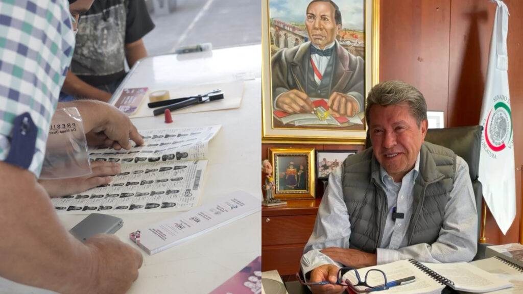 "Ojalá y haya calma” en las elecciones de este domingo, pide Ricardo Monreal
