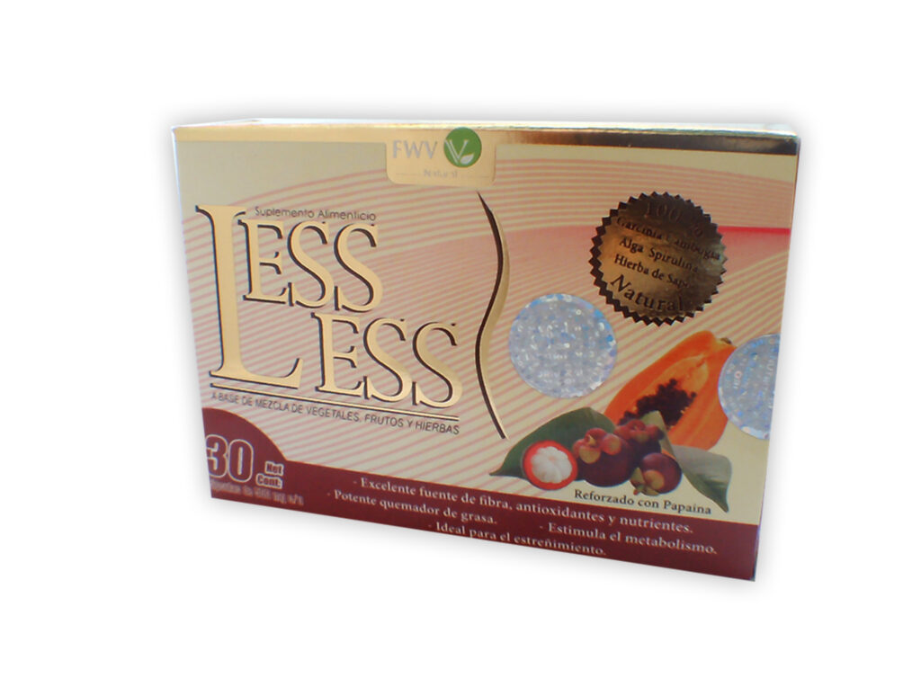 Alerta Cofepris riesgo sobre producto Less Less; es comercializado para bajar de peso Foto: Internet