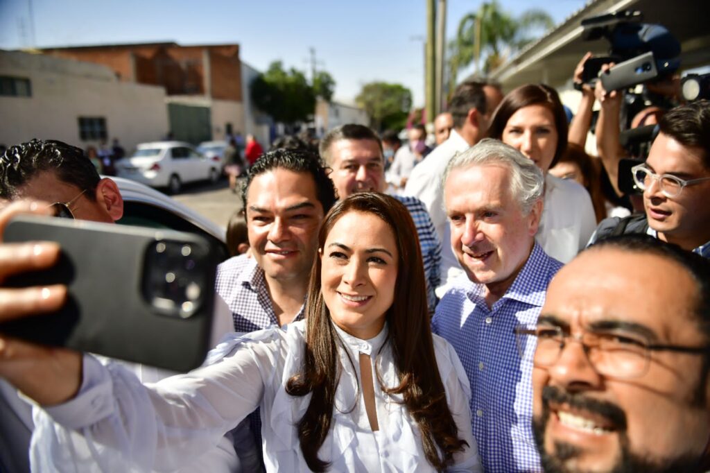 "Va a ganar la democracia, Aguascalientes está listo para tener a su primer mujer gobernadora": Tere Jiménez candidata Alianza Va Por México