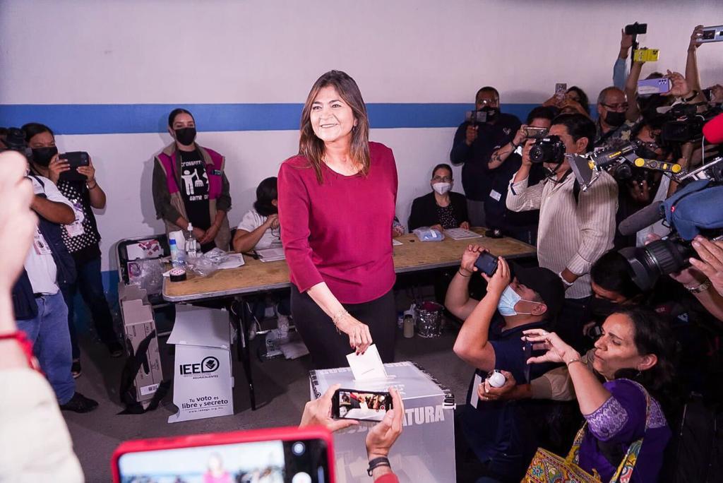 "Es un día histórico para Aguascalientes": Nora Rubalcaba candidata a la gubernatura por Morena