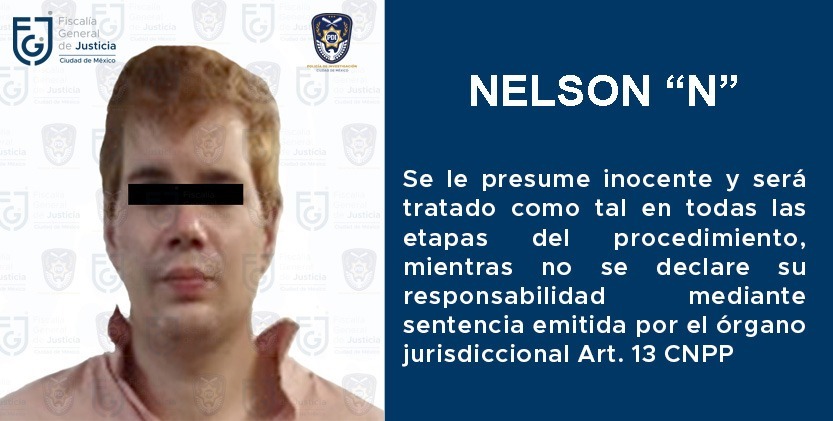 FGJCDMX: Juez dictó prisión preventiva a Nelson “N” de origen holandés, por diversos delitos *FOTOS & VIDEO FGJ-CDMX