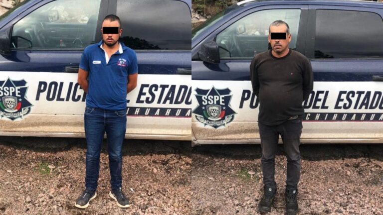 SSPE-Chihuahua, SEDENA y GN detuvieron a 2 hombres en posesión de armas y narcóticos *FOTOS SSPE Chihuahua