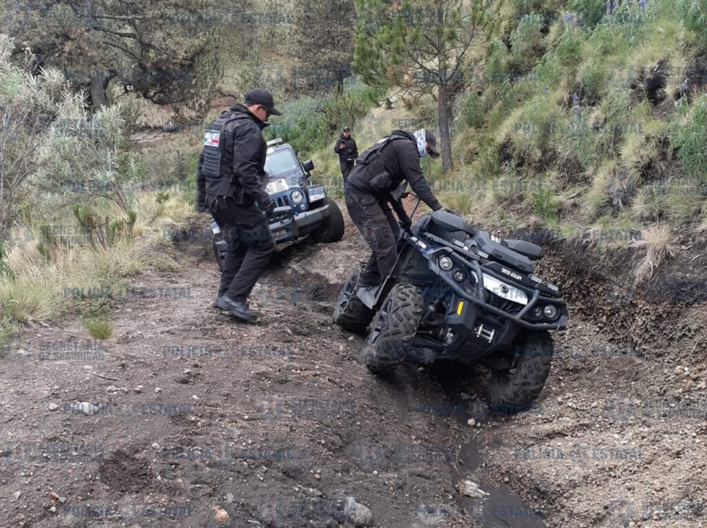 Policía de Alta Montaña y Protección Civil rescataron a 2 personas y extraen el cuerpo de una mujer en el volcán“Izta – Popo” *FOTOS SSE