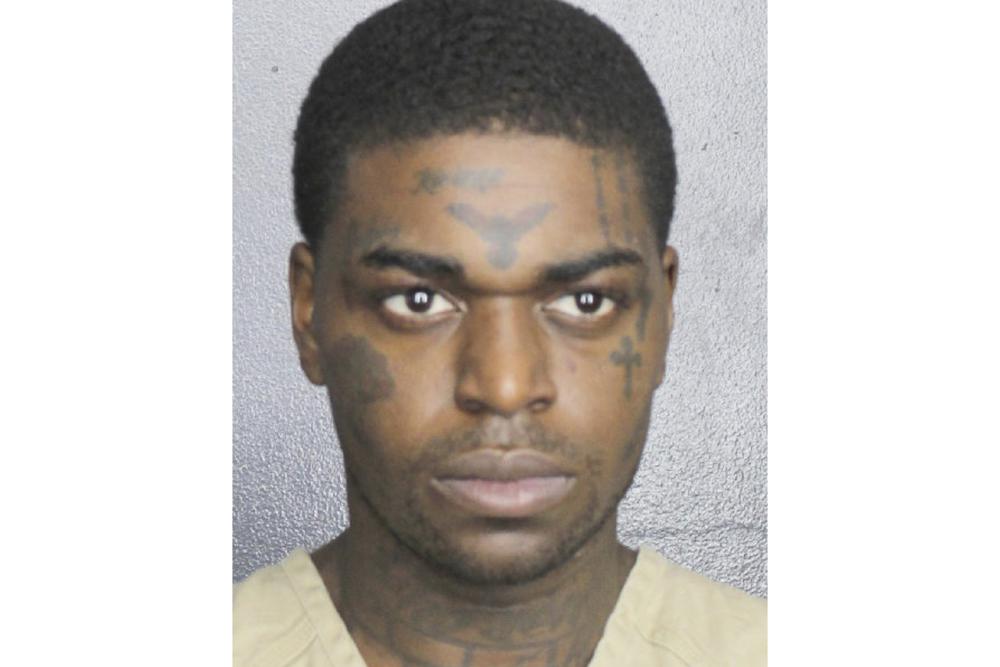 El rapero Kodak Black es arrestado por cargos de drogas en Florida Foto: AP