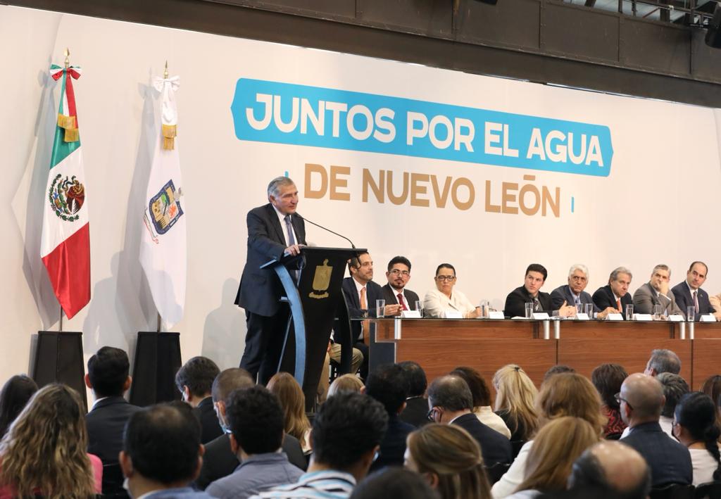 Gobierno de México se compromete con obras para atender crisis de agua en Nuevo León: Adán Augusto López