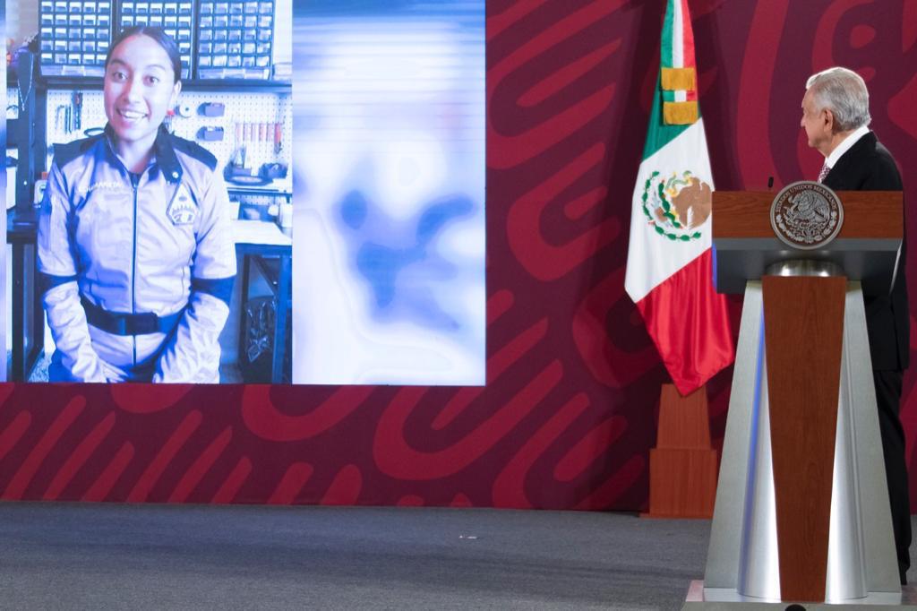 Recibirá AMLO a astronauta mexicana Katya Echazarreta