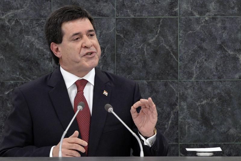EUA coloca a expresidente paraguayo en lista de corruptos Foto: AP