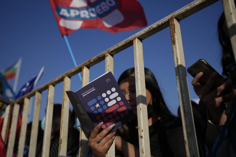 Crece campaña electoral en Chile con miras a plebiscito Foto: AP