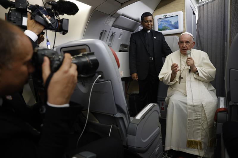 El Papa Francisco no descarta retirarse: “Es una de las opciones, no sería una catástrofe” Foto: AP